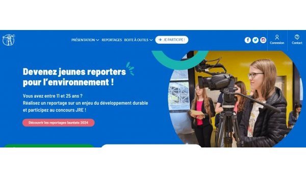 Le programme Jeunes Reporters pour l'environnement