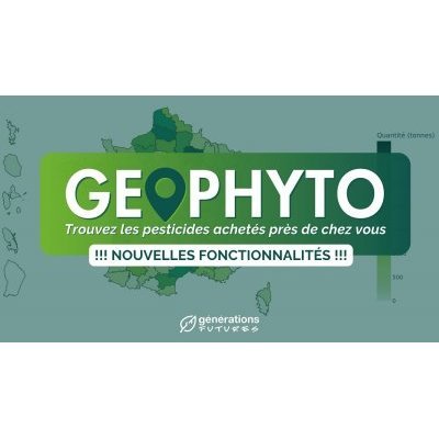 Géophyto, une carte interactive qui offre une vue détaillée des achats de pesticides en France