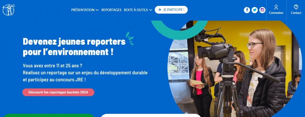 Le programme Jeunes Reporters pour l'environnement