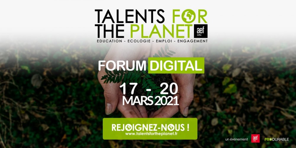 Forum digital Talents for the planet