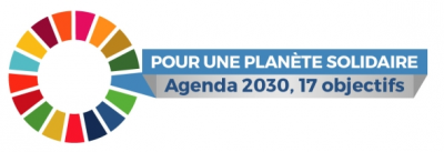 Pour une planète solidaire. Agenda 2030, 17 objectifs.