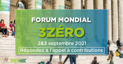 Forum mondial Zero organisé par Convergences