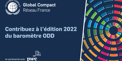 Baromètre annuel de l'appropriation des Objectifs de développement durable par les entreprises françaises du Global Compact