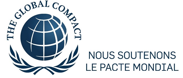 Logo du Pacte mondial Réseau France