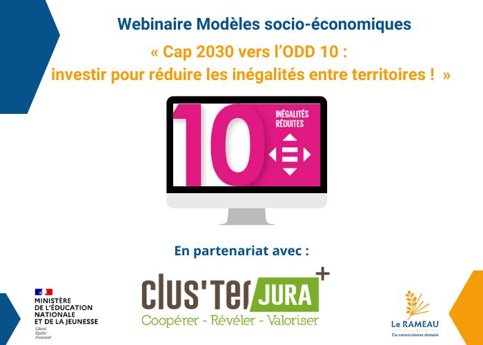 Cap 2030 vers l'ODD 10, investir pour réduire les inégalités entre les territoires